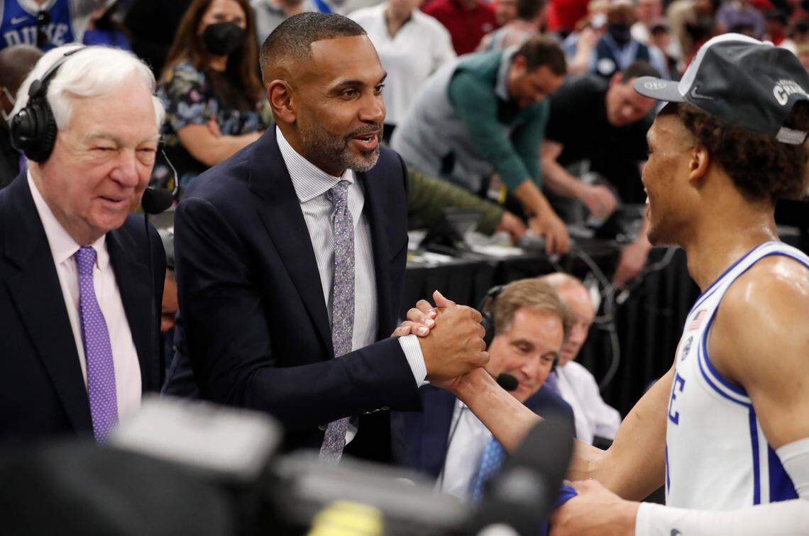 Grant Hill, who played for Duke under coach Mike Krzyzewski, is expected to be at the Dick’s House of Sport opening. 