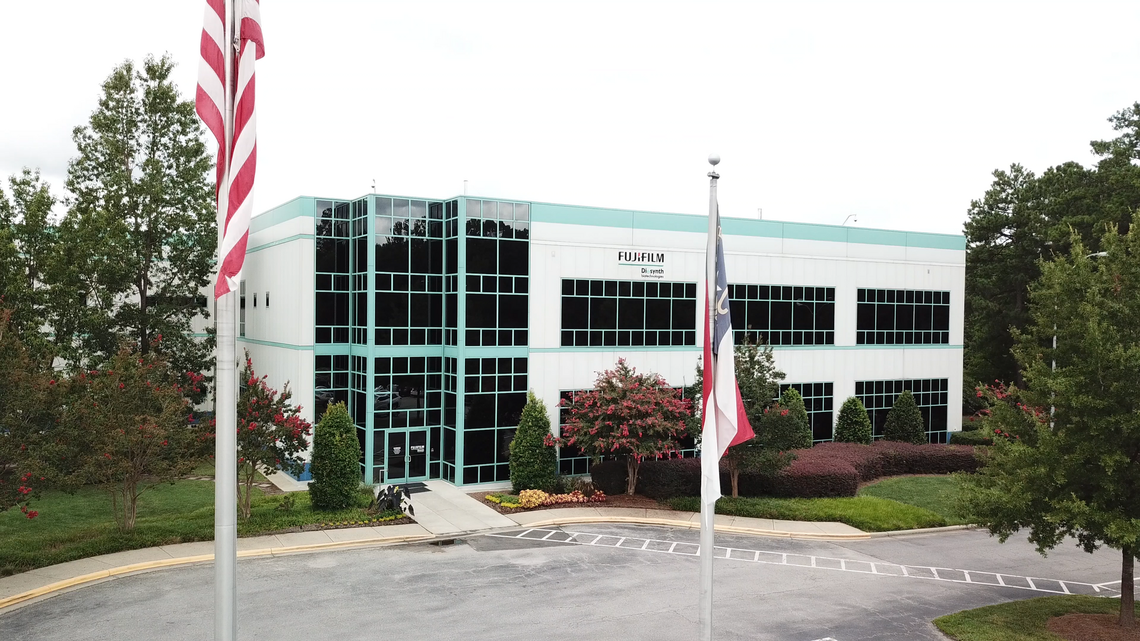 Fujifilm Diosynth has several facilities in Research Triangle Park. The company employs around 500 people.