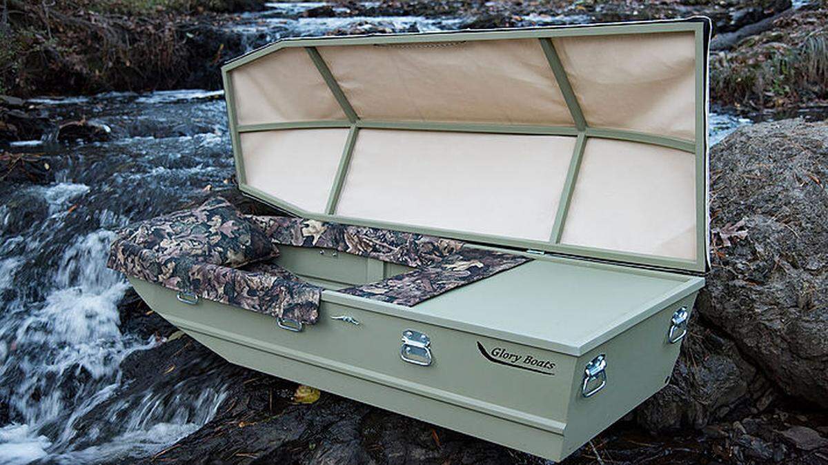A Woodland Camo version of a Glory Boat.