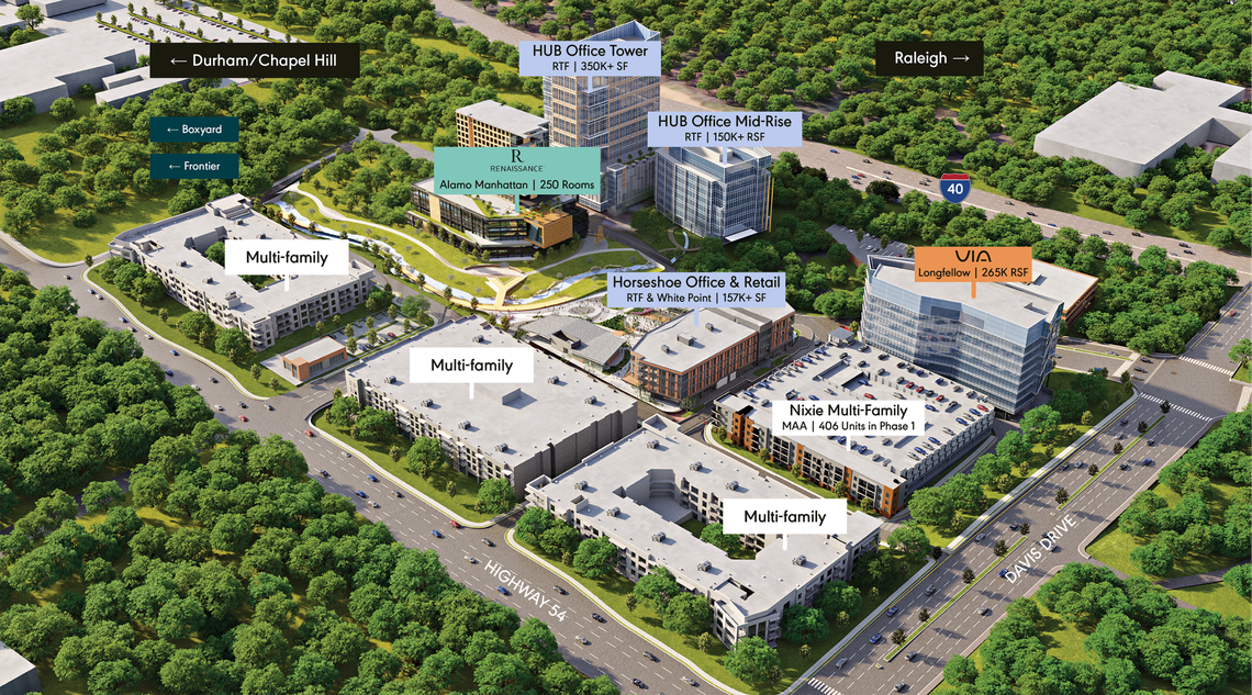 A new RTP: Leaders propose rezoning as ’15-minute-city’ | Raleigh News ...