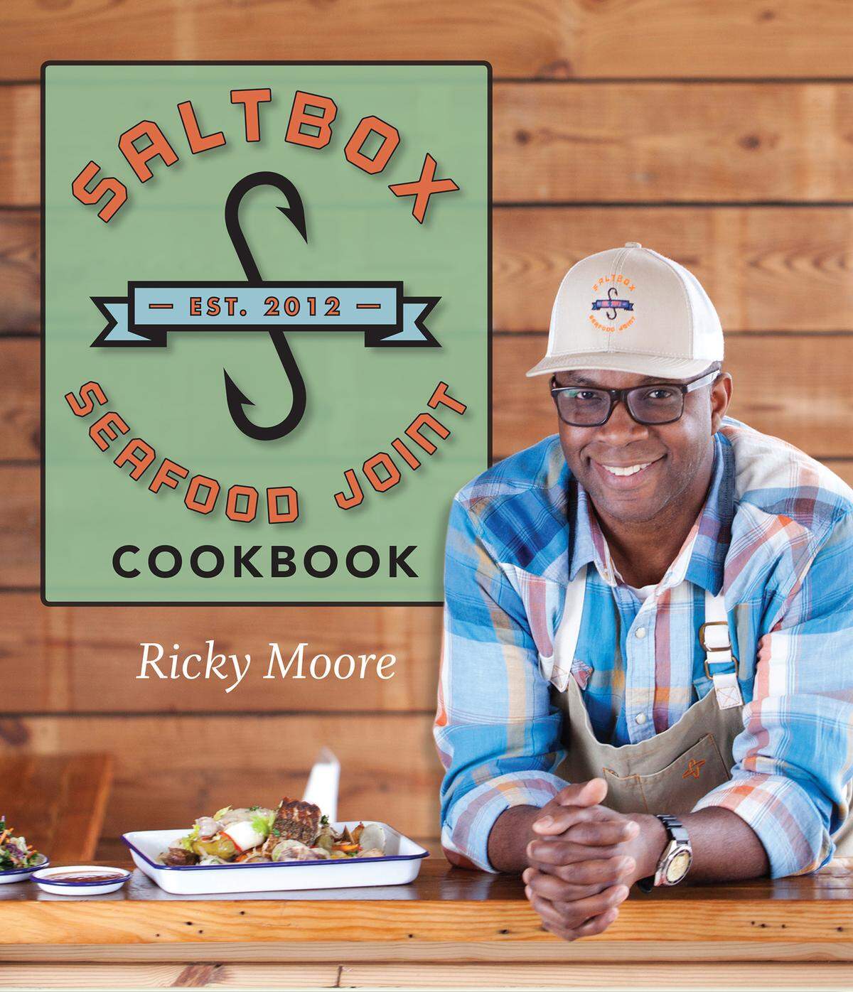 North Carolina native Chef Ricky Moore has a new cookbook, “Saltbox Seafood Joint Cookbook.”