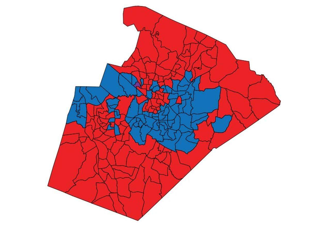 The stronghold of support for Rowe was in central Wake, which holds the majority of the county’s population.