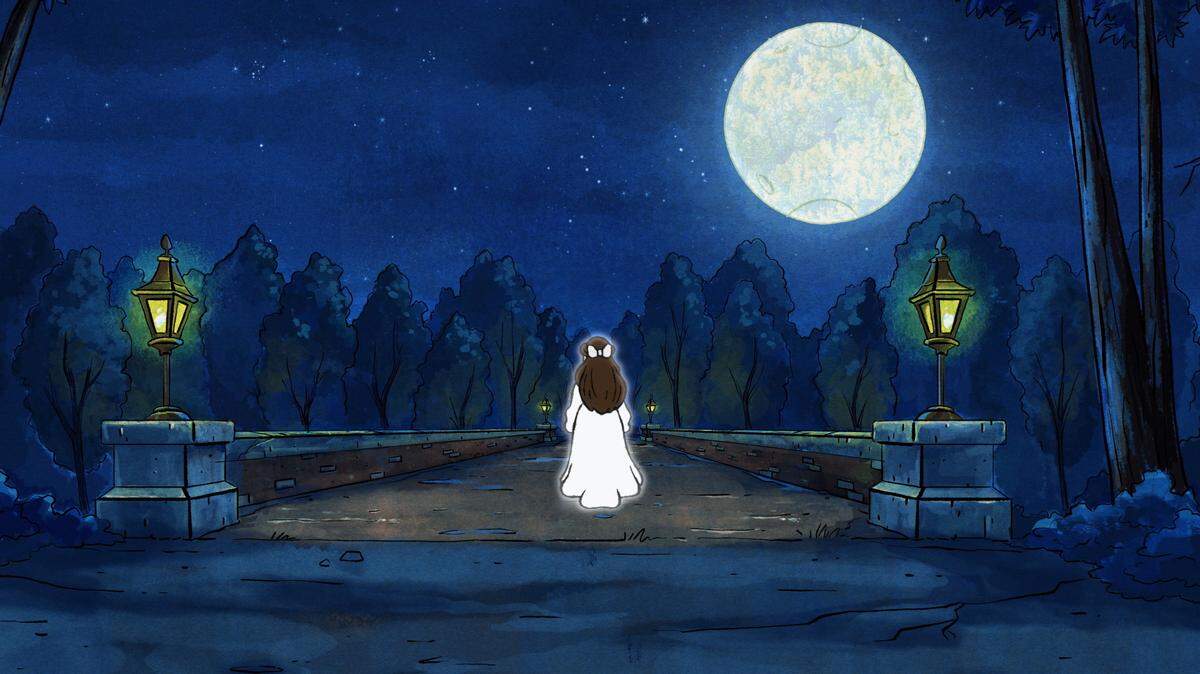 In the “Cremains of the Day” episode of “Bless the Harts,” premiering Oct. 20, 2019 on Fox, Violet tells the legend of “Lydia,” a local ghost of Greenpoint folklore who appears every year on Halloween night.