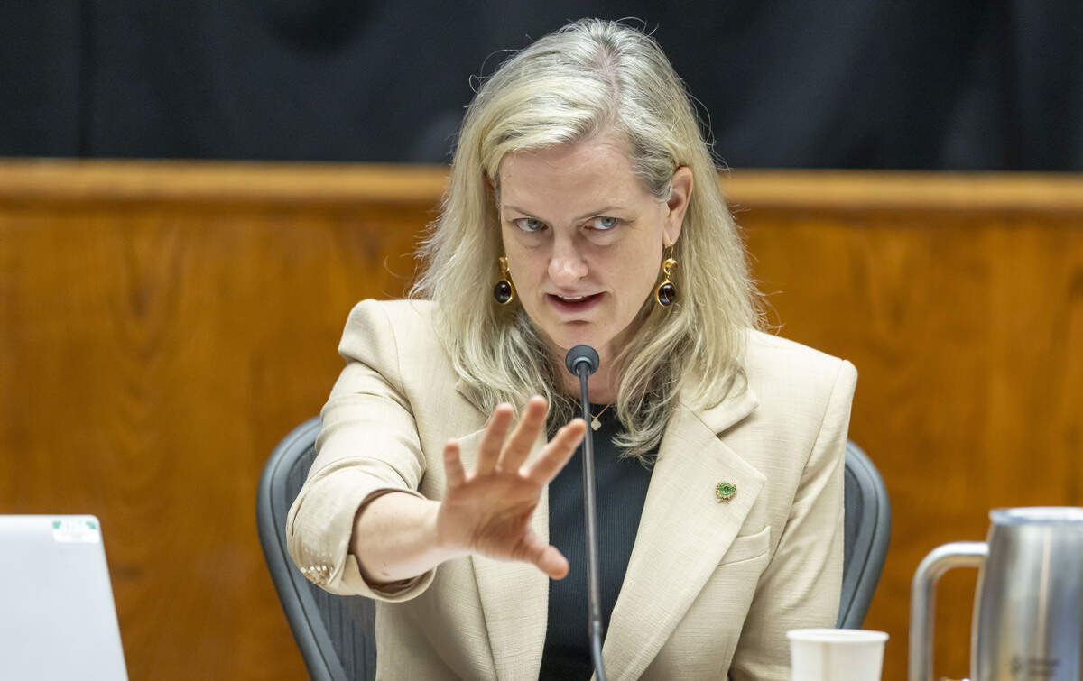 Raleigh Mayor Janet Cowell during a city council meeting on Tuesday, May 19, 2026 in Raleigh, N.C.