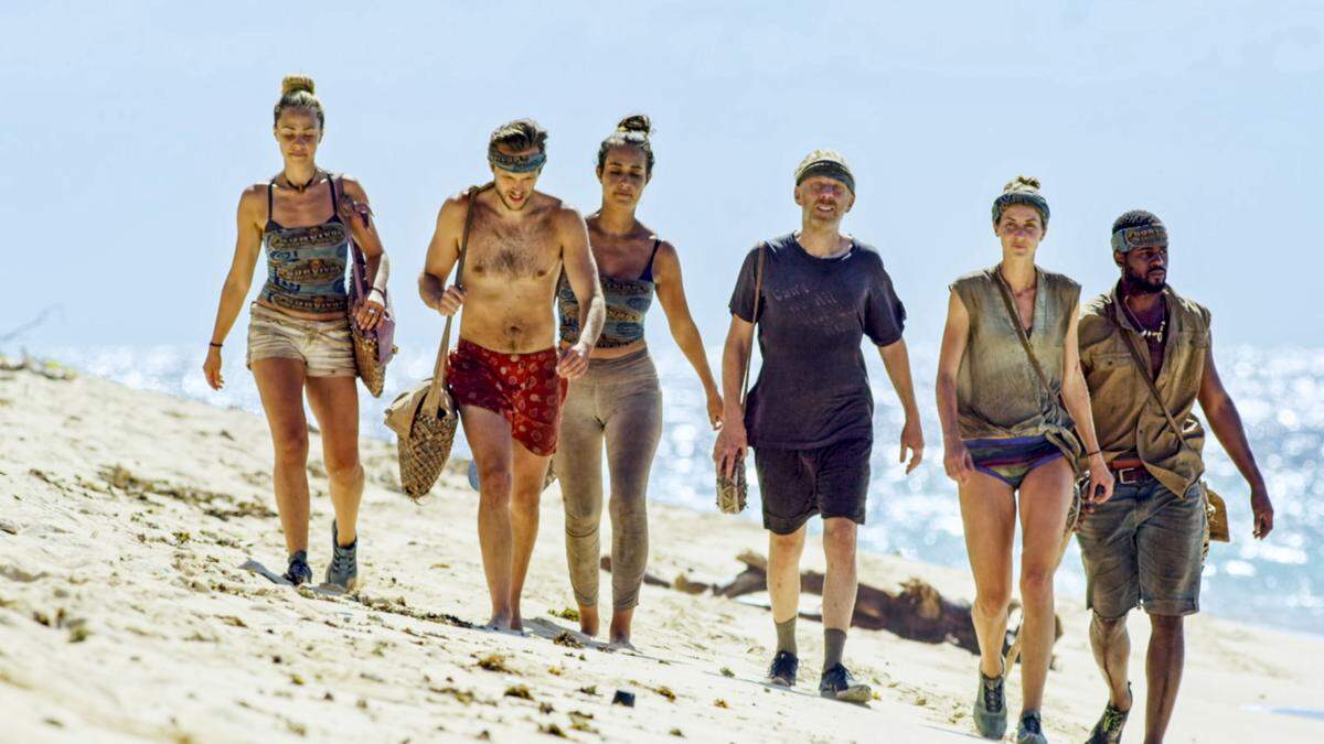 ÃÂWith Great Power Comes Great ResponsibilityÃÂ - Kara Kay, Nick Wilson, Angelina Keeley, Mike White, Alison Raybould and Davie Rickenbacker on the two-hour season finale of SURVIVOR: David vs. Goliath, airing Wednesday, Dec. 19th (8:00-11:00 PM, ET/PT) on the CBS Television Network. Photo: Screen Grab/CBS Entertainment ÃÂ©2018 CBS Broadcasting, Inc. All Rights Reserved.