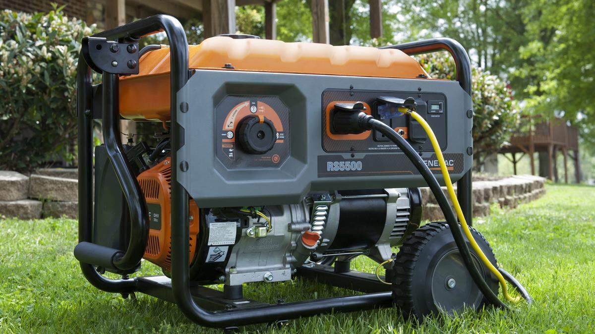 An image of a portable generator.
