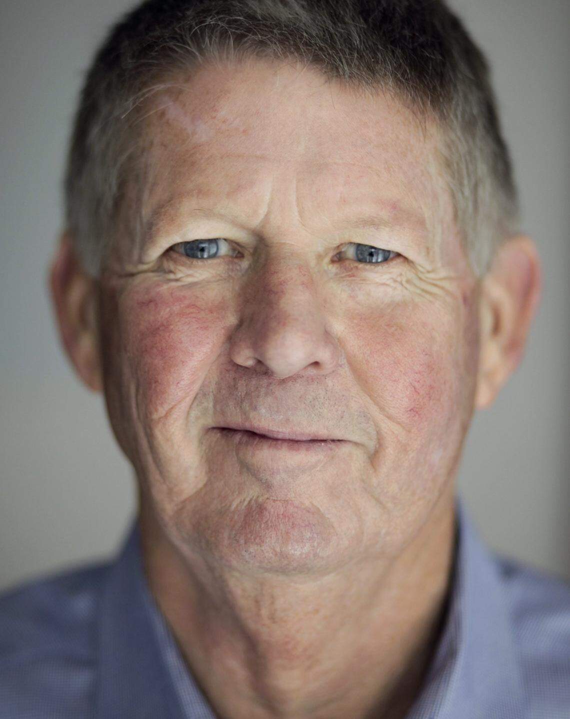 Outgoing Senate leader Marc Basnight in Raleigh photographed Tuesday, January 4, 2010. Basnight announced that due to health reasons he is resigning from the chamber, rather than remaining in the Senate for one more term. Basnight, 63, has struggled for a few years with a degenerative nerve disease that affects his balance and speech. He’s served in the Senate for 26 years, the last 18 as president pro tempore. He had said earlier he would retire at the end of his term in 2012.