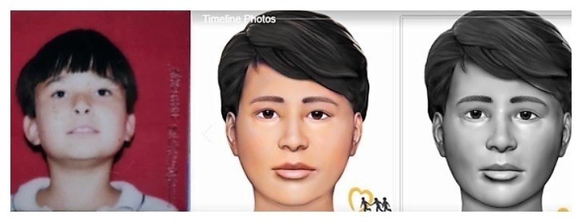 Improvements in DNA analysis led to increasingly accurate renderings of what Robert “Bobby” Adam Whitt, 10, might have looked like before his skeletal remains were found in 1998 on the side of Interstate 40-85 in Orange County. An actual photo of Bobby is at left.
