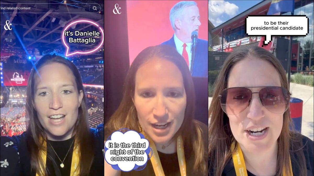 The News & Observer’s Danielle Battaglia reported from the Republican National Convention in Milwaukee with daily stories and TikToks.