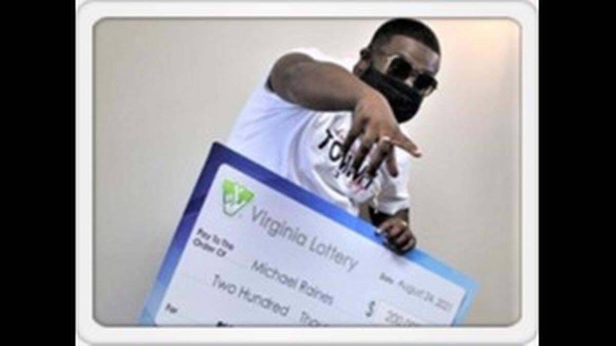 Michael Raines, de Petersburg, Virginia, compró 40 boletos de lotería con los mismos cuatro números y ganó 40 veces.