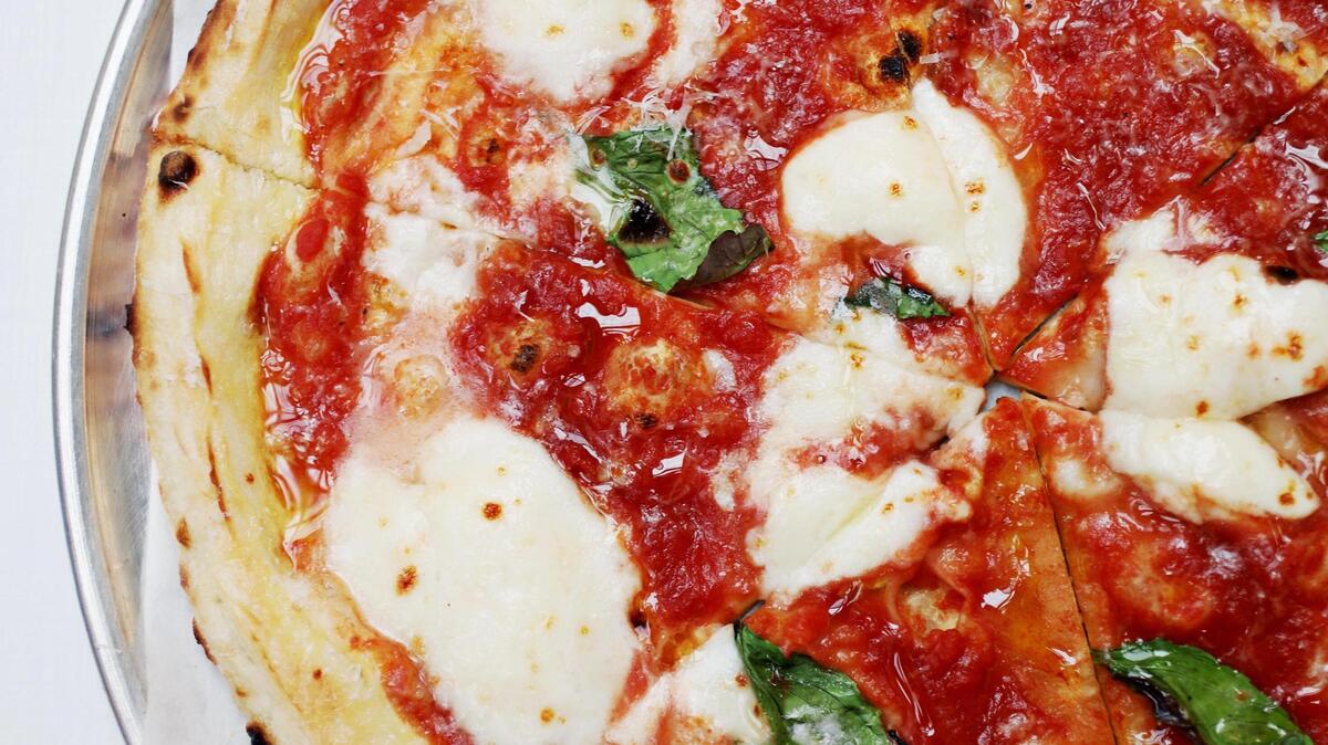 Ashley Christensen’s favorite is the Margherita, which Poole’side does in the classic way, with a sauce of crushed plum tomatoes and sea salt, house-pulled mozzarella, and finished with two-year aged parmesan, fresh basil and olive oil.