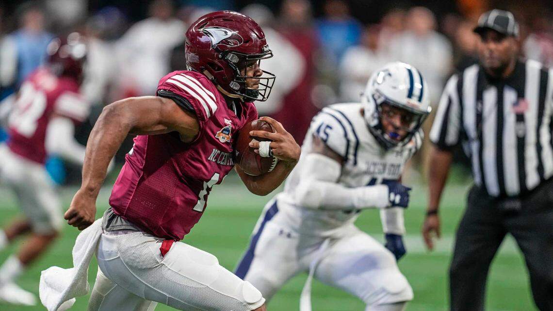 NCCU’s Davius Richard won’t look back. He’s looking ahead — a generation ahead
