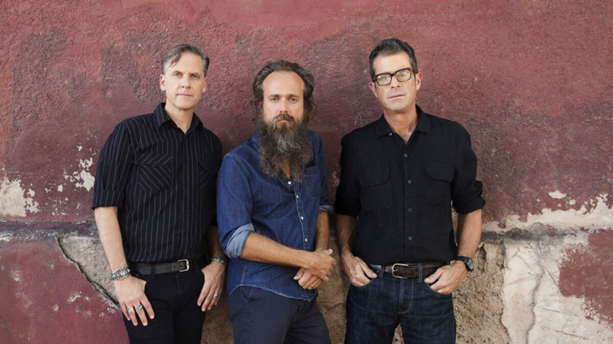 Calexico and Iron & Wine are releasing “Years to Burn.” From left are Joey Burns, Sam Beam and John Convertino.