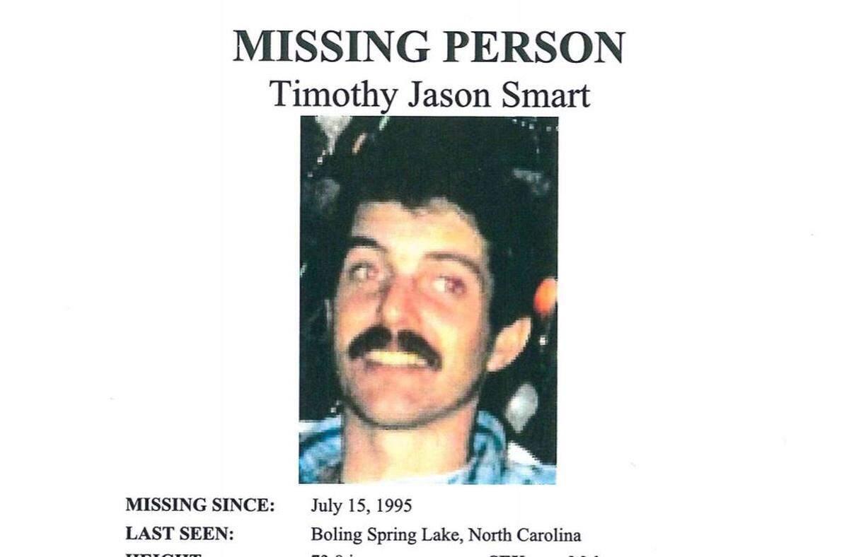 Timothy Smart went missing in 1995.