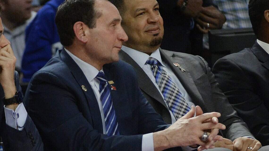 As close as father and son, Duke’s Coach K, Pitt’s Capel prepare to square off