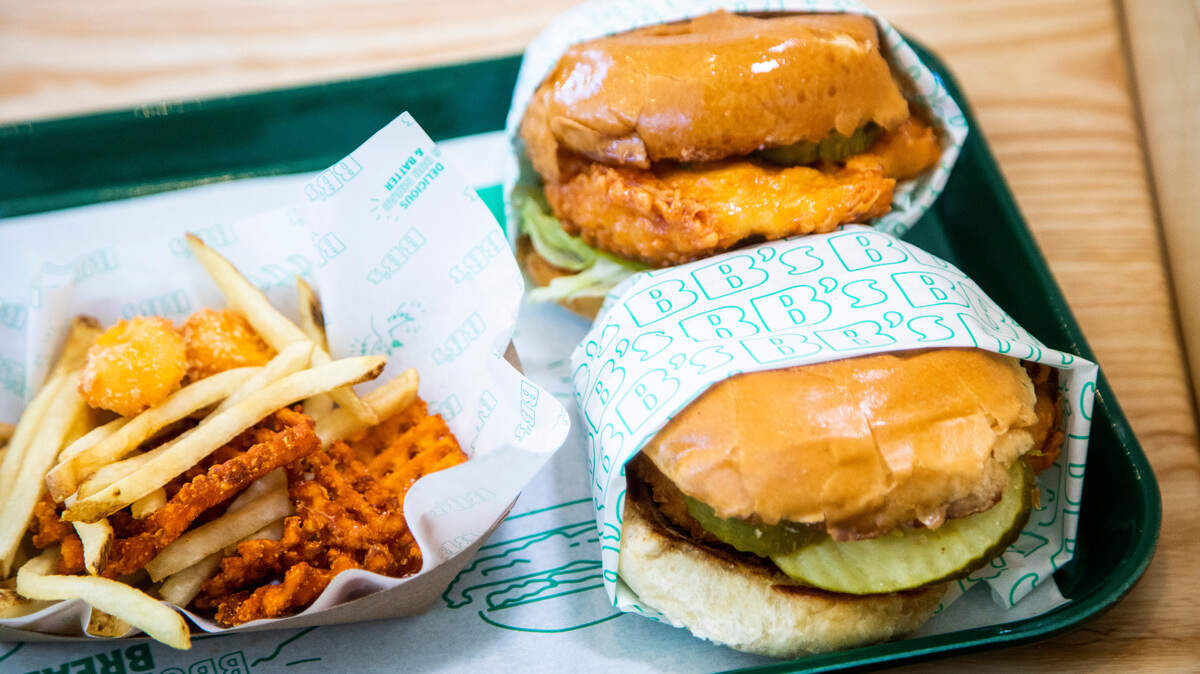 BB’s Crispy Chicken, Ashley Christensen’s new fast casual chicken sandwich restaurant, opened its first location in Raleigh’s Midtown East development. A second location will open this month in Durham.