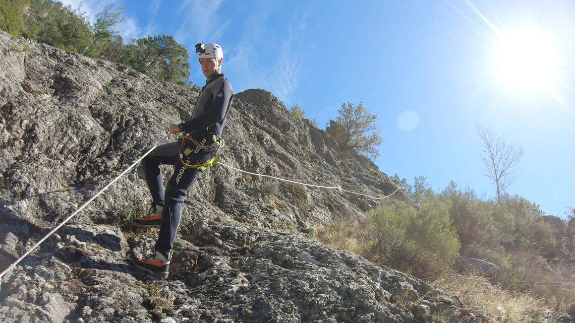 Penn Holderness in the Feb. 2, 2022, episode of “The Amazing Race.”