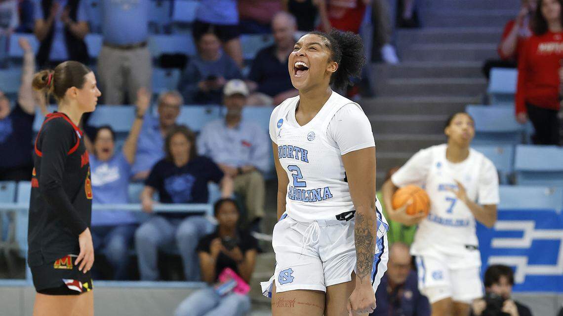 UNC women return to NCAA Tournament Sweet 16 with gritty win over Maryland
