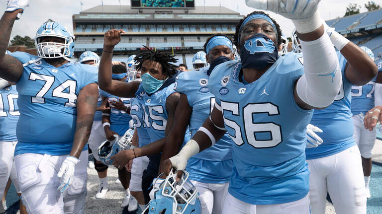 Photos: UNC faces Syracuse in an empty Kenan Stadium