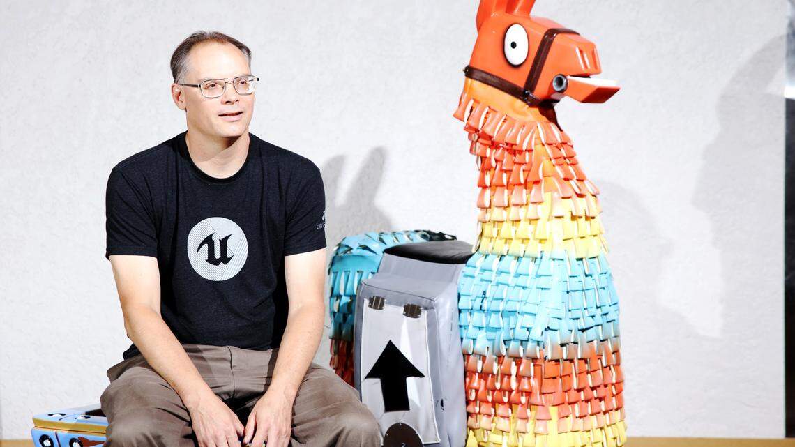Tim Sweeney, the chief executive of Epic Games, at the company’s headquarters in Cary, N.C., July 17, 2019.