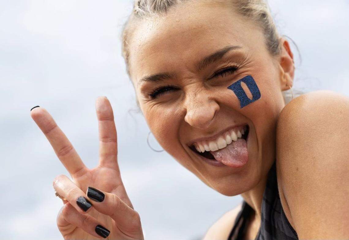 Duke’s Emily Cole, a track and field athlete, has leveraged her immense social media following — she’s amassed 68,000 Instagram followers — into NIL deals with H&R Block, Family Dollar, and many others.