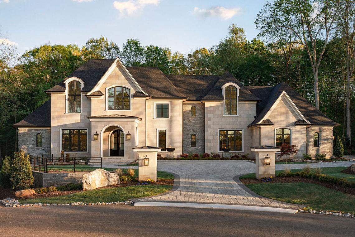 A custom home built by Raleigh-based Bost Custom Homes.