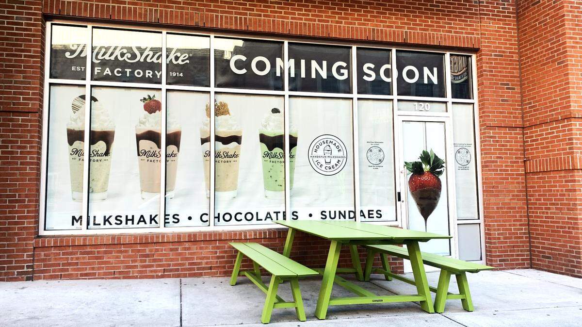 Steps away from the Durham Bulls ballpark, Milkshake Factory will open its first North Carolina shop.