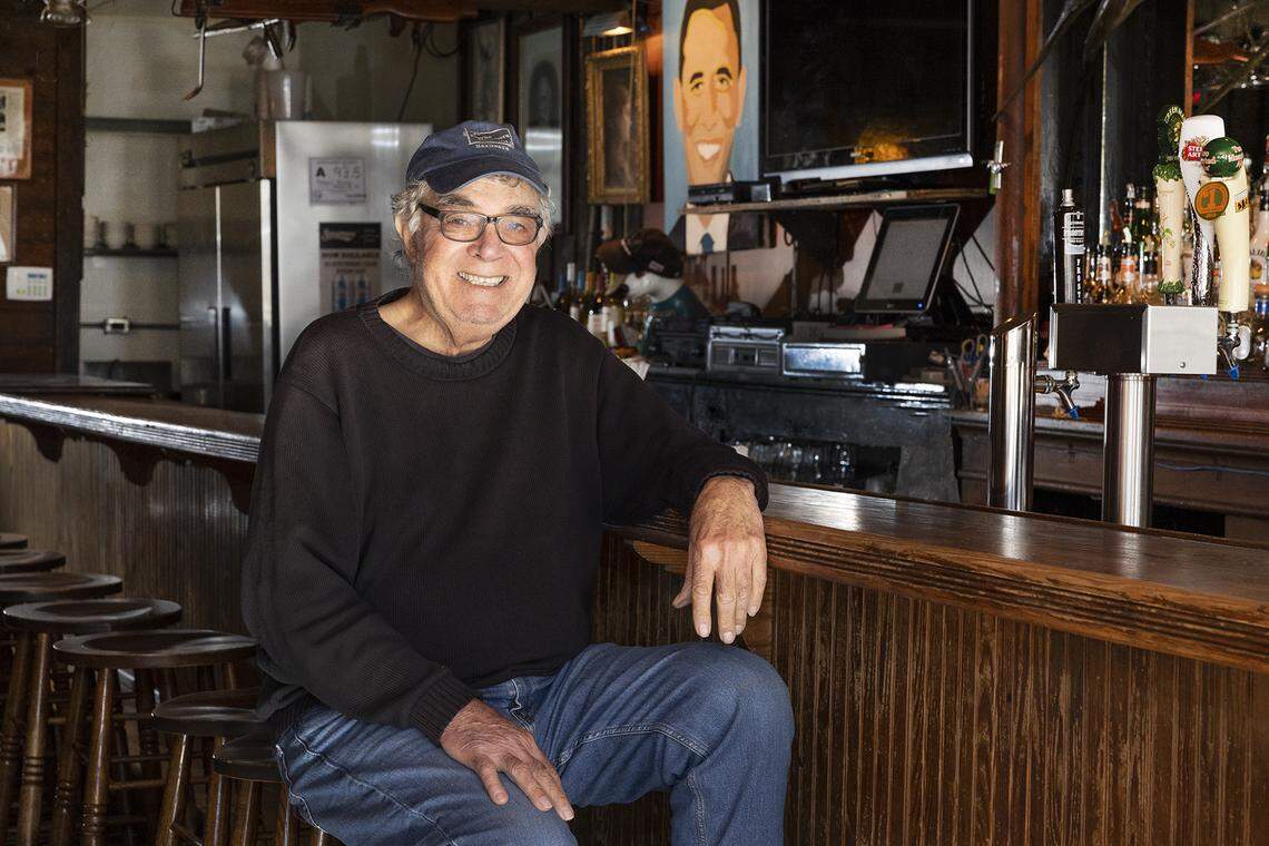 Mitch Hazouri, the owner of Mitch’s Tavern on Hillsborough St. in Raleigh.