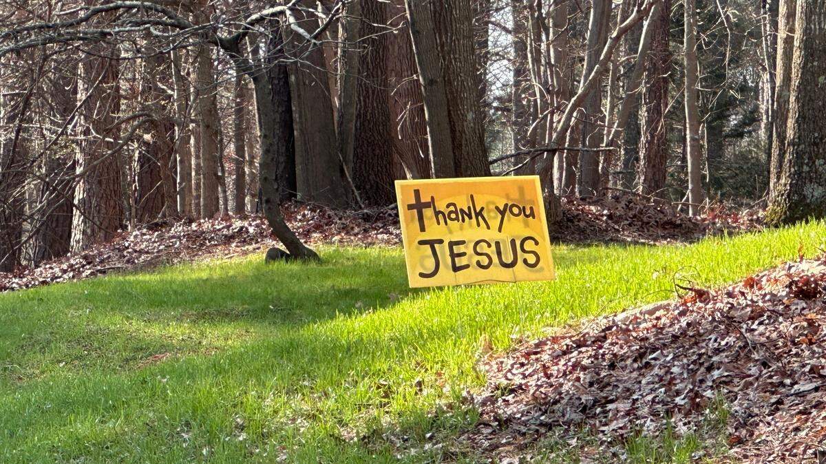 Lucas Hunt, who started the Thank You Jesus sign campaign, is charged with felony sex exploitation of a minor