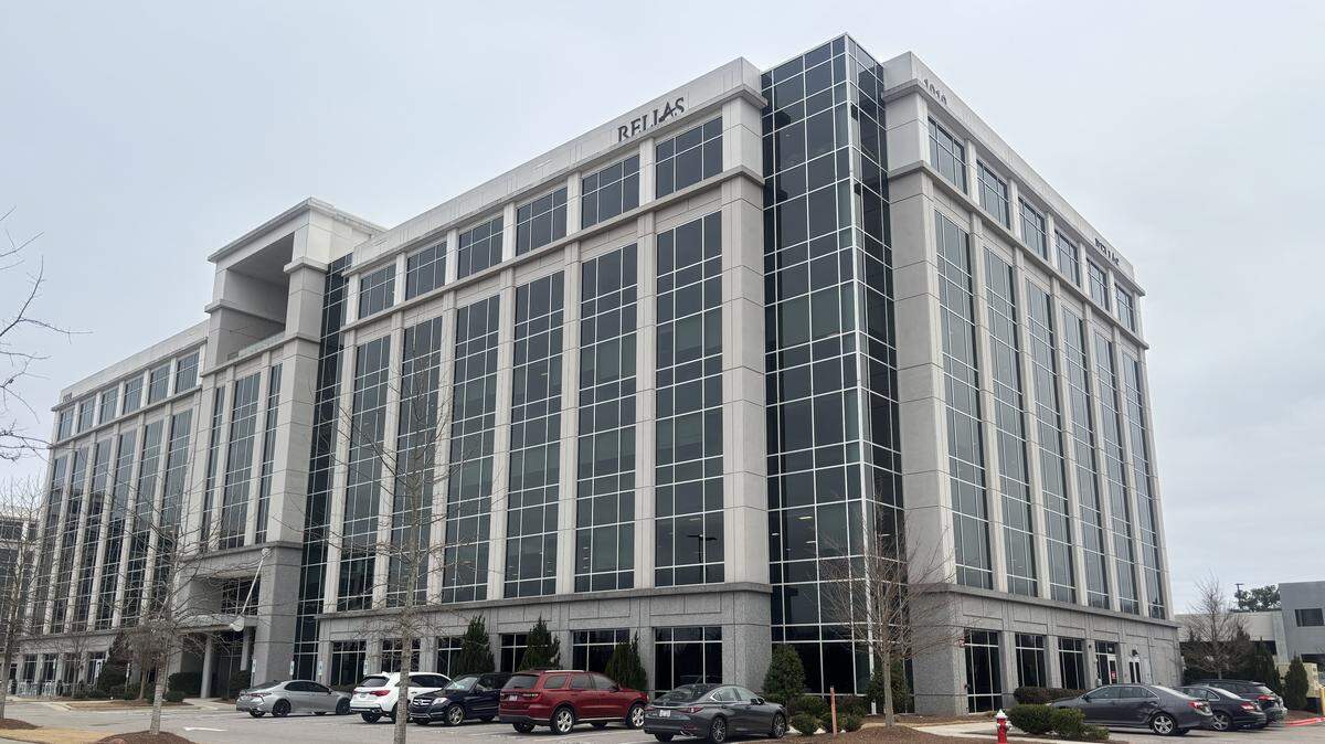 Relias headquarters in Morrisville, N.C. on March 2, 2025.