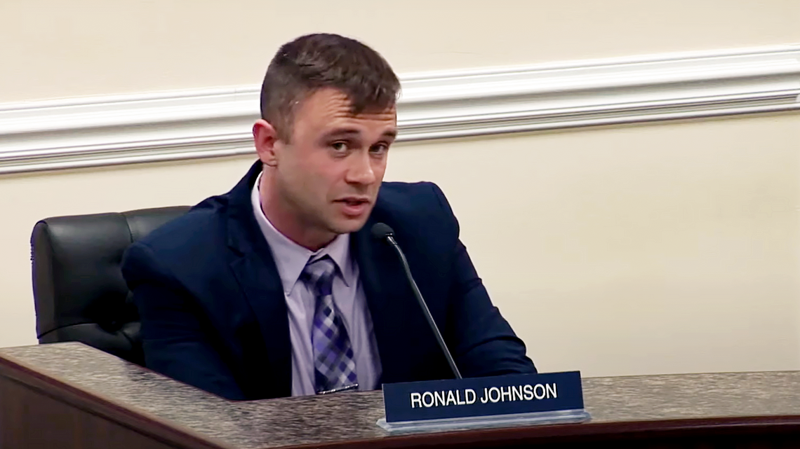 Johnston County school board member Ronald Johnson.