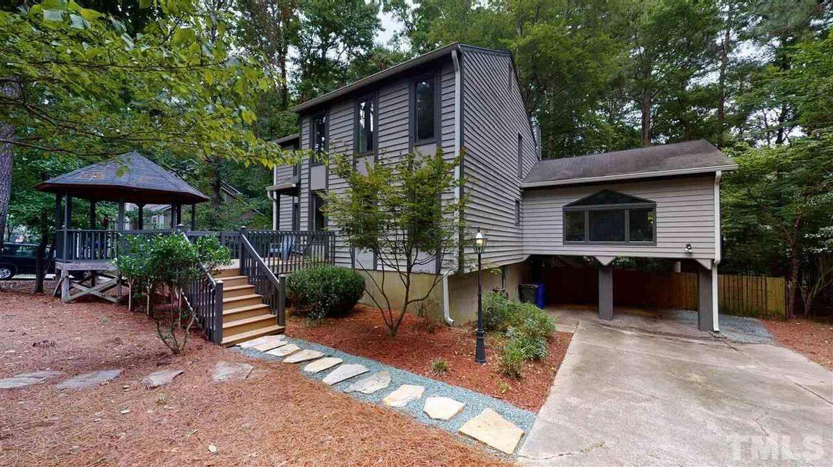 A home for sale as Aug. 6, 2021 in Chapel Hill at 2517 Foxwood Drive for $518,000 with four bedrooms, 3.5 bathrooms and 2,913 square feet.
