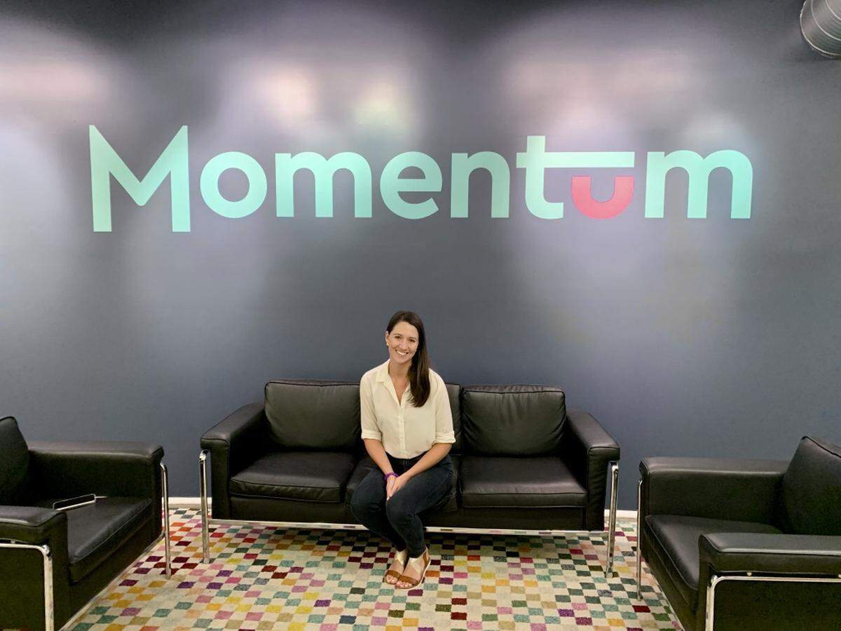 Jessica Mitsch, co-founder Momentum, works to make sure the school has gender equality.