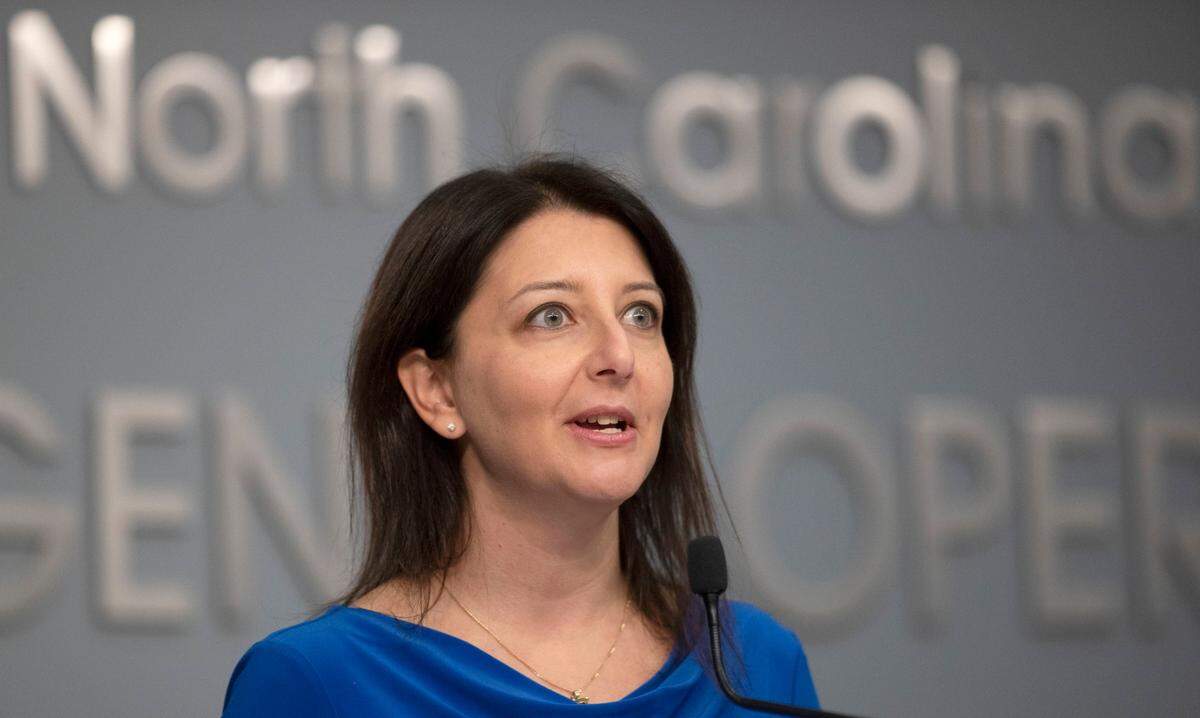 Dr. Mandy Cohen, Secretary of the North Carolina Department of Health and Human Services discusses vaccine distribution during a press briefing on the COVID-19 virus on Wednesday, December 30, 2020.