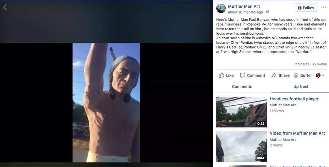 Facebook screenshot.