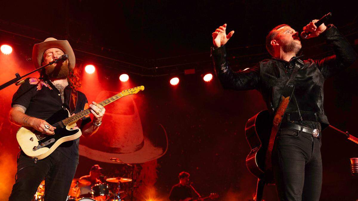 Grammy-winning duo Brothers Osborne bring their “Might As Well Be Me” tour to Red Hat Amphitheater, Saturday night, June 8, 2024.