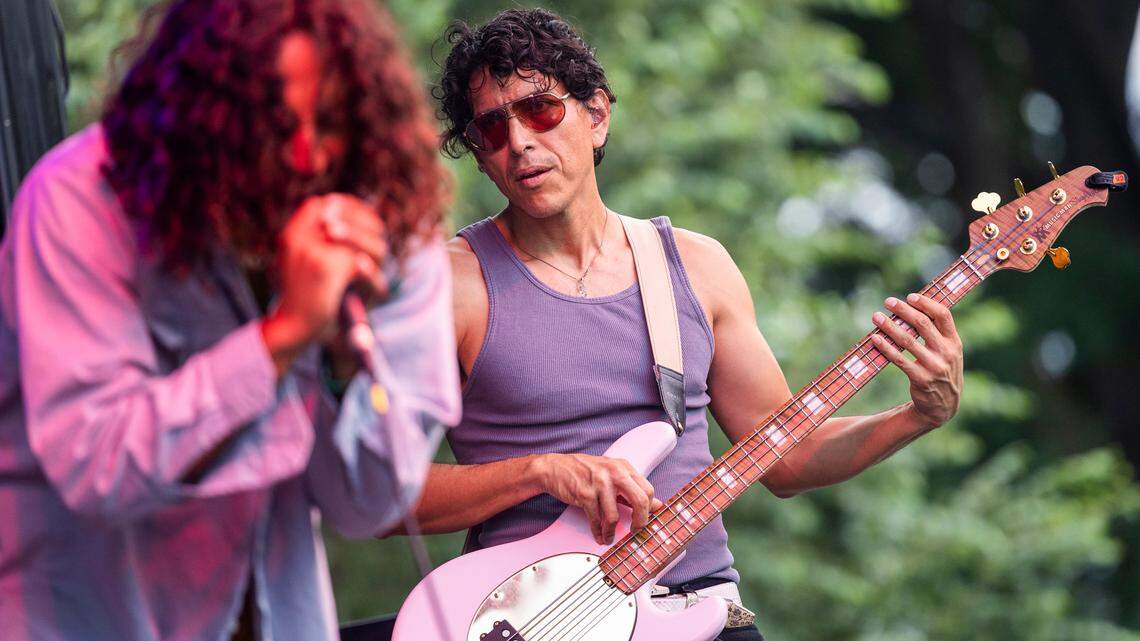 Chicano Batman performs at Moore Square in Raleigh during the Hopscotch Music Festival on Friday, Sept. 6, 2024.