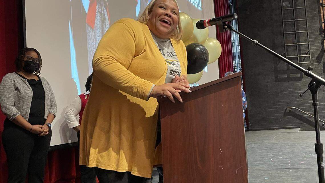 Before being named a North Carolina Regional Teacher of the Year, Kimberly Jones was named the 2022-23 Chapel Hill-Carrboro Teacher of the Year.