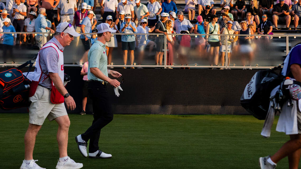 First off the tee at US Open, Michael McGowan, Carter Jenkins deal with differing emotions