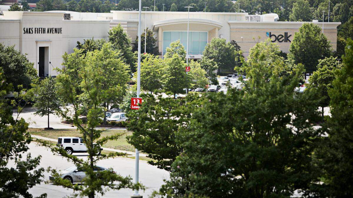 Shoppers enter Triangle Town Center in Raleigh on Tuesday, July 2, 2019. The mall will soon lose another tenant, with boutique chain Charming Charlie closing all its stores nationwide.