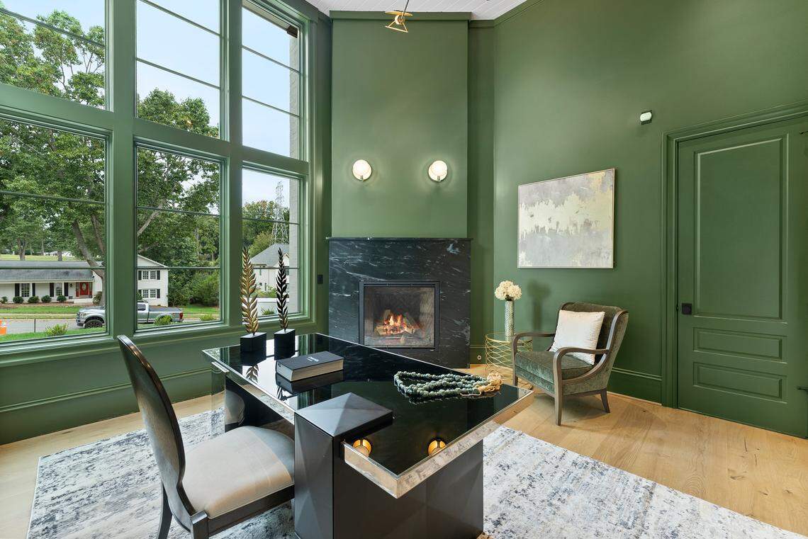 This 5-bed, 8-bath house is listed for $5 million in North Ridge, Raleigh.