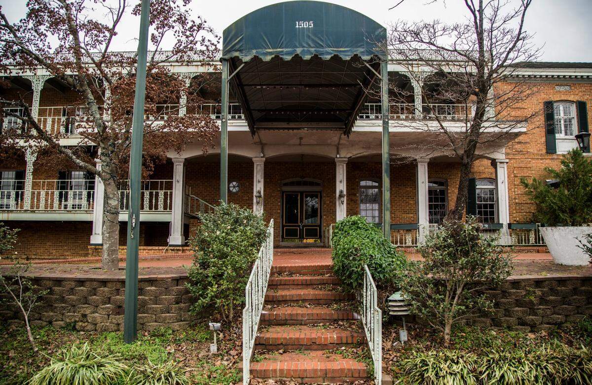 The Velvet Cloak Inn, once a fixture on Hillsborough Street for more than five decades, was replaced with a student housing complex.