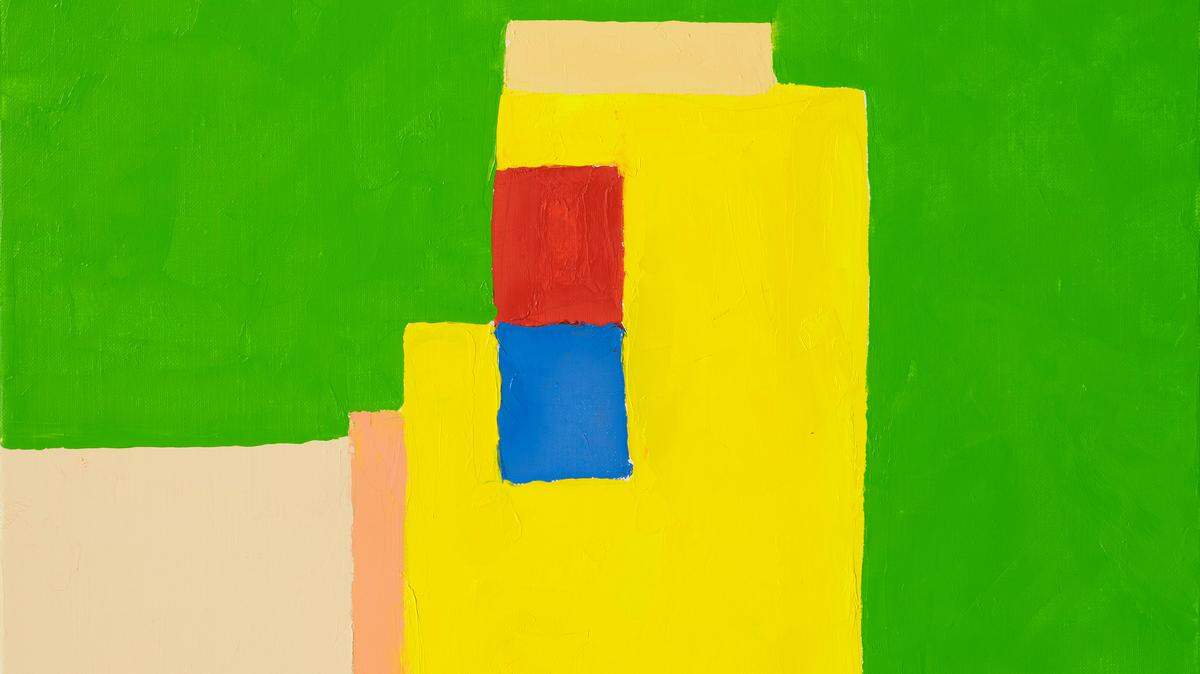 Etel  Adnan,  Lebanese-American,  born  1925:  Untitled  2017;  oil  on  canvas:  21  5/8  x  18  1/8  in.  (55  x  46  cm).  Ackland  Art  Museum,  Promised  Gift  of  Mr.  and  Mrs.  John  Leroy  Townsend  III  in  honor  of  the  Museum’s  60th  Anniversary.  Copyright  of  the  Artist;  Courtesy  of  Galerie  Lelong  &Co. The piece will be included in the museum’s exhibit “Birthday Presents,” which will feature roughly 60 works of art from 30 different donors.