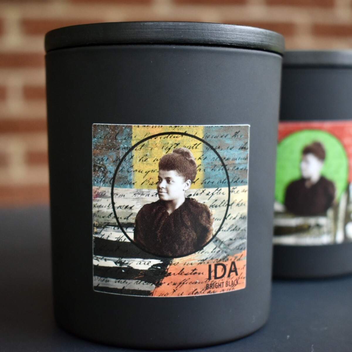 Bright Black has a candle that honors the investigative journalist and civil rights leader Ida B. Wells.