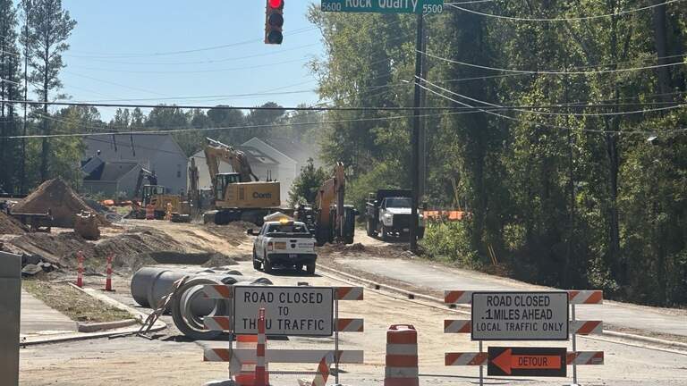Road project took a Raleigh neighborhood’s only traffic light. Gridlock ensued.