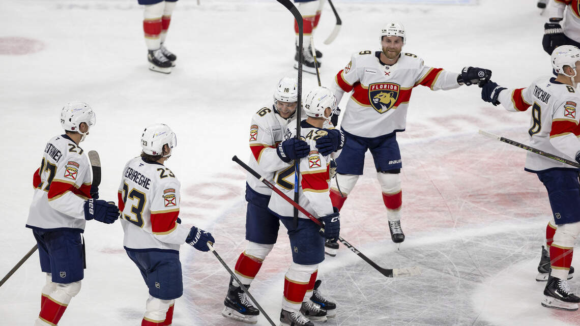 Panthers edge Hurricanes in opener on Forsling’s late OT goal