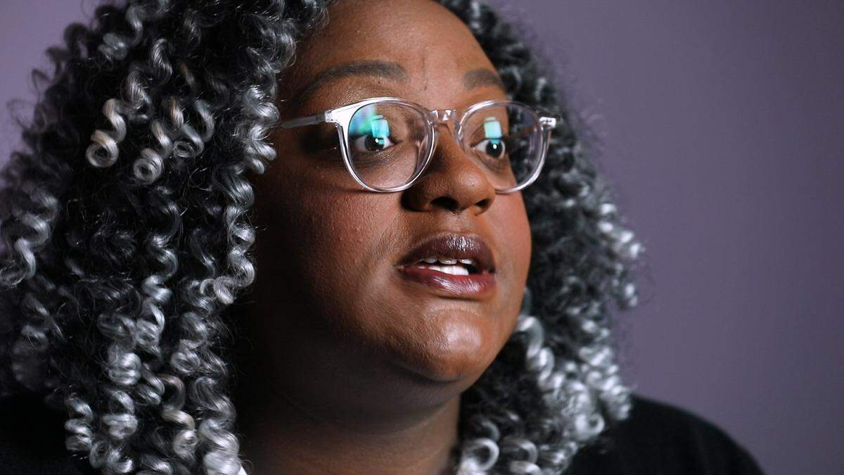 Erica Porter speaks  about continuing to move forward from the 50th anniversary of Dr. Martin Luther King Jr.'s death, April 4, 2018, and how his legacy has impacted her life.