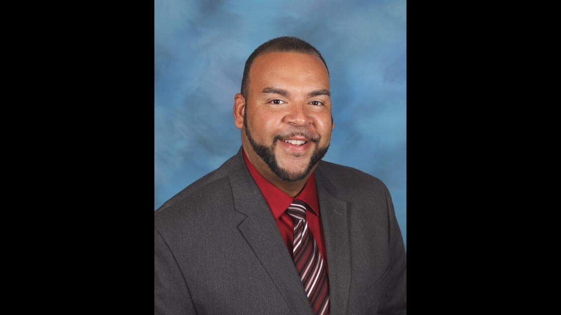 Keith Richardson was named the Wake County school system’s 2021-22 Principal of the Year. He’s principal of Knightdale High School.