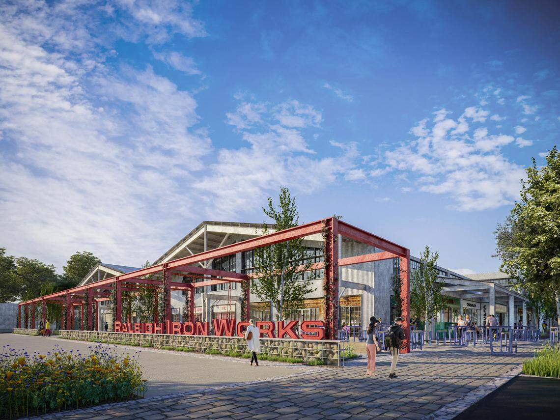 Raleigh Iron Works, a mixed-use development north of downtown Raleigh, is filling up with restaurants, shops and more.