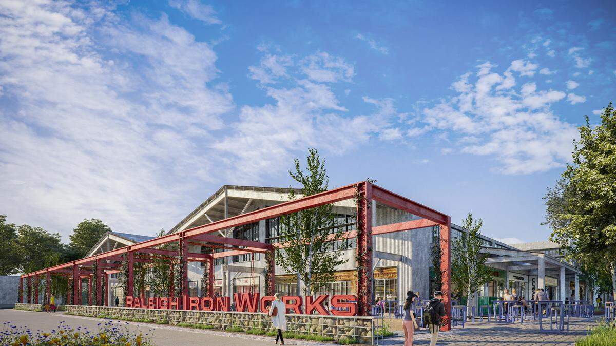 Raleigh Iron Works, a mixed-use development north of downtown Raleigh, is filling up with restaurants, shops and more.